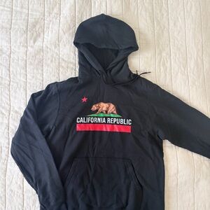 California Republic Black Hoodie